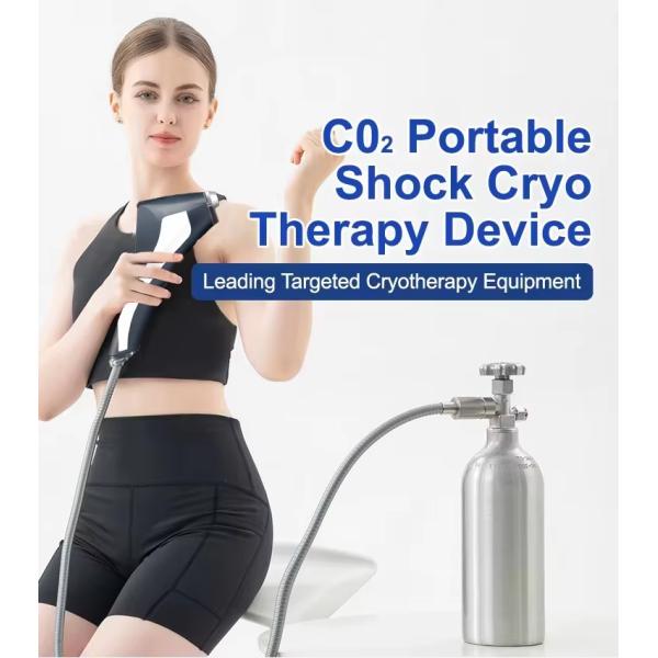 Handheld Co2 Portable Shock Cryo Therapy Machine for Pain Treatment