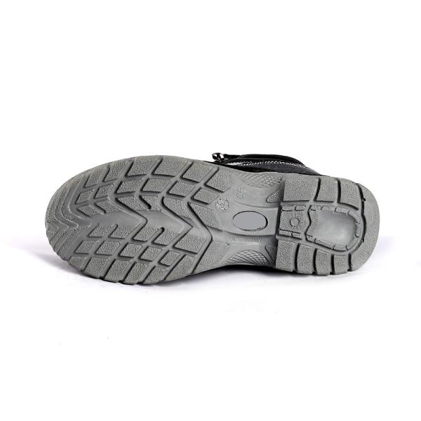 Steel Toe Men'S Women Construction Site Safety Shoes Genuine Leather Strong Insoles Work Boots