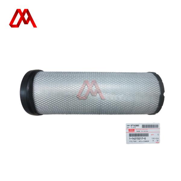 Los maestros 1-87610112-2 1-14215217-0 Filtro de aire 1876101122 1142152170 para el ISUZU CXZ51K 6WF1
