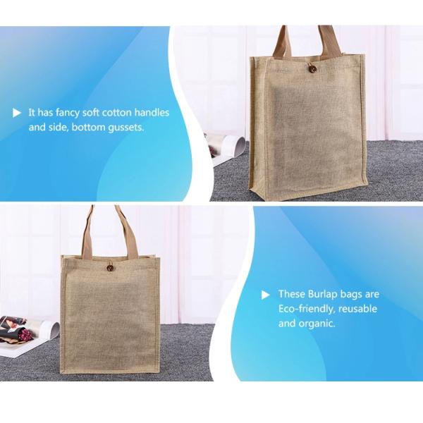 Продуктовые сумки джута рынка