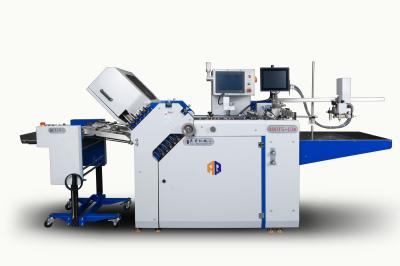 Full Automatic Large Format Paper Folding Machine Heavy Duty For Pharmaceutical Leaflet