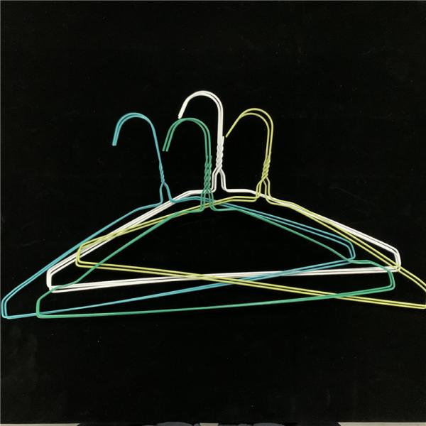Notched Shirt / Suit Metal Cloth Hanger , Lightweight Cloth Drying Hanger
