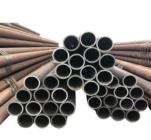Tubo de aço carbono A53 A36 Q345 Q235 estirado a frio sem costura para oleoduto