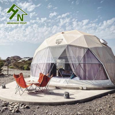 Barraca exterior luxuosa da abóbada Geodesic do iglu do evento de Glamping para acampar