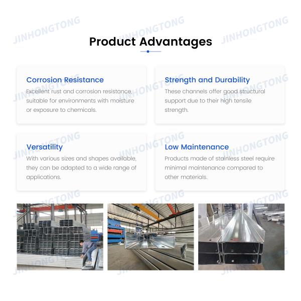 316 316L Stainless Steel Channels SS Channel For Building Customized Size 2B BA Mirror Polished U C Channel