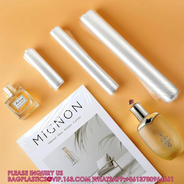 Sustainable Heat Shrink Wrap Bags POF Heat Shrink Wrap For Homemade DIY Packaging Soap Candle Bath