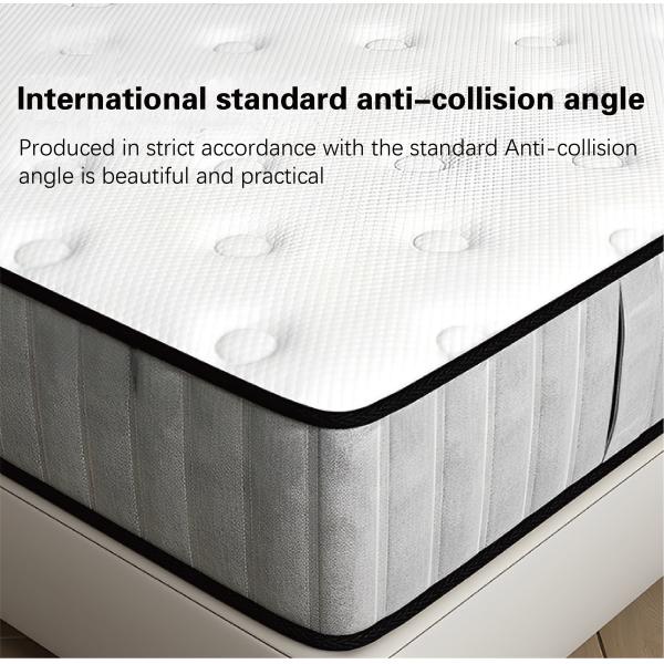 Massage Function Fabric Covered Independent Spring Mattress for Custom Size Bed Frame