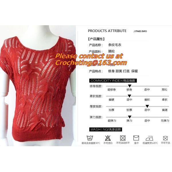 Blouse, clothing, garment, Hollow out, belt, sexy knitted, crover up, crochet, beach dress