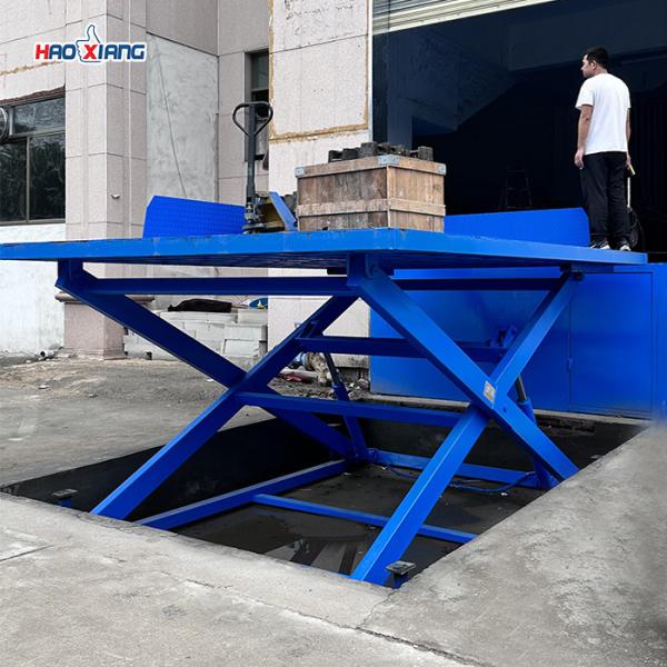 4000mm Stroke Electric Hydraulic Lift Table 1000kg Electric Scissor Table Lift