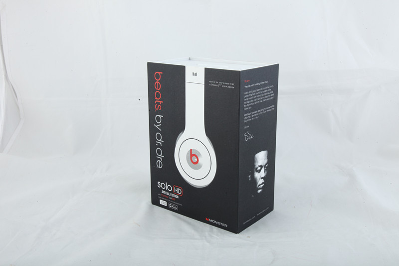 Beats Solo HD Headphones Mobile Phone Accessory , White Dr.Dre Headphone