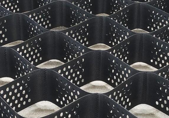 Estabilizador plástico feito sob encomenda Geocell do cascalho da entrada de automóveis do Hdpe para a construção de estradas