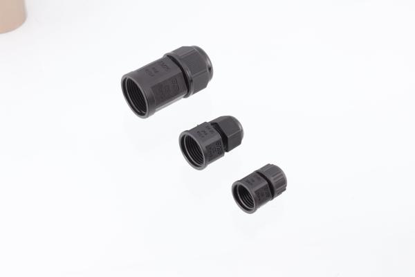 Intervalo de temperatura do conector de cabo elétrico à prova d'água masculino/feminino -25C-85C