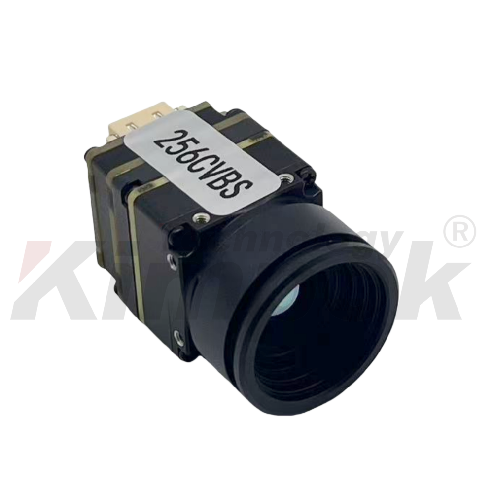 FPV Thermal Imaging Camera with 256 x 192 Resolution VOx Uncooled Detector and 15 Pseudo Color Modes