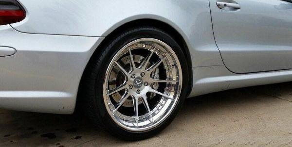 Silver Black Gun Metal Forged 2 Piece Wheels 23 24 Inch Polished Barrel Lip Rims