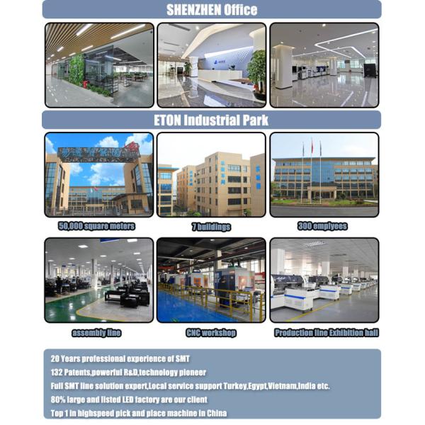 High Speed Pick and Place Machine for Flexible Strip/Roll to Roll 250000CPH