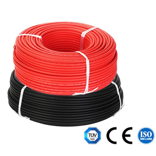 H1z2z2-K 6mm Solar Dc Cable 1000VAC TUV Double Insulated For Photovoltaic System
