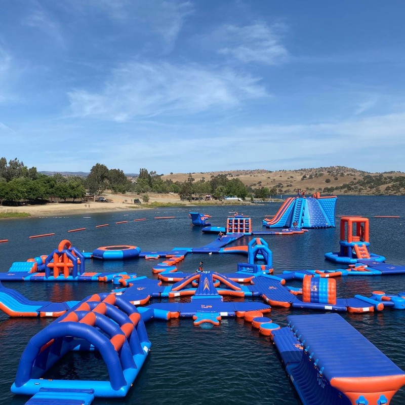 Popular Aqua Park Factory Price Floating Inflatable Water Park Summer Water Play Equipment Hot Water Park for Sale
