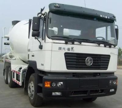 Shacman Truck Mounted Self Loading Concrete Mixer Truck 12 Cubic Meters