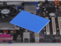 Almofada térmica livre do silicone Heatproof na espessura 1mm do portátil prático
