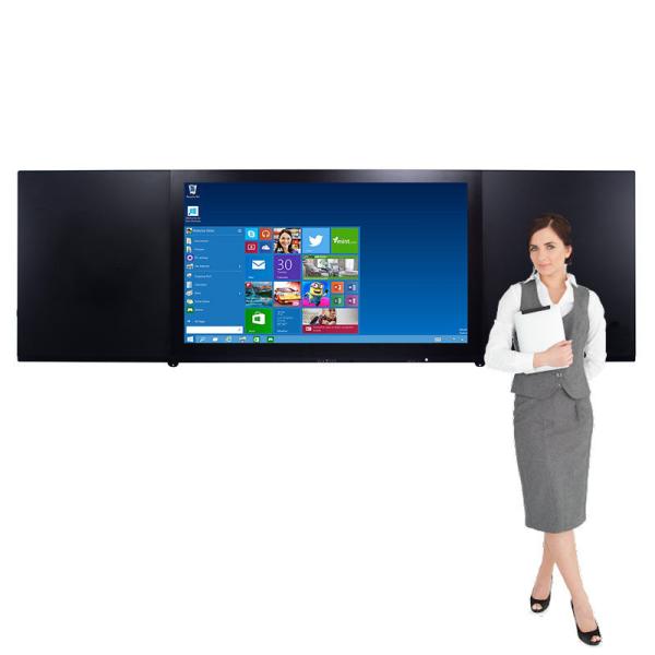 86 Inch 4K Resolution Smart Digital Blackboard with 40 Touch Points for Interactive Classroom Teaching