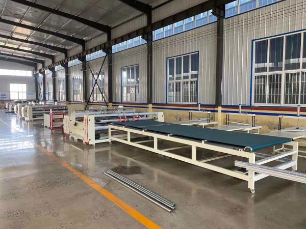 Semi Automatic Two Pieces Carton Box Folder Gluer Machine 5.8kw
