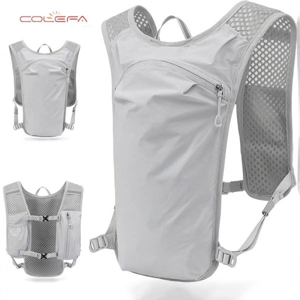 Customized Cycling Running Hiking Nylon Backpack Breathable Bicycle Trail Running Marathon Hydration Pack Sports Vest Bags with LOGO