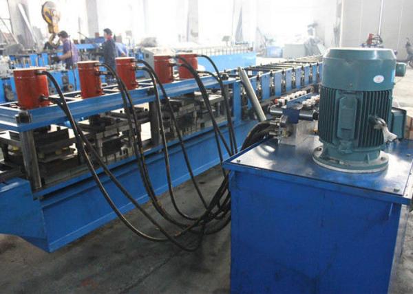 Metal Steel Door Frame Roll Forming Machine PLC Control Max 20m Every Min Speed