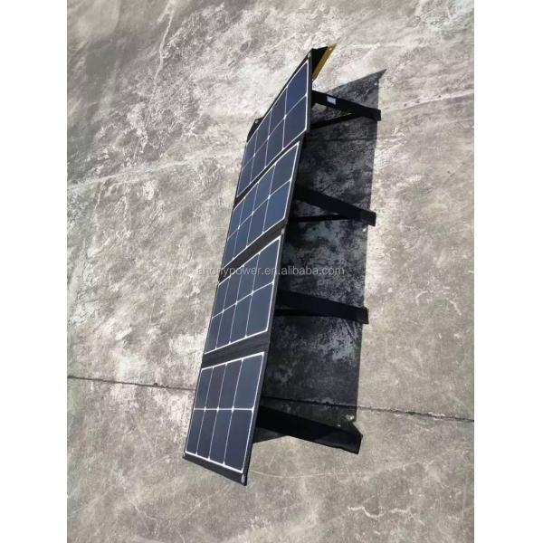 ETFE Kit de painéis solares dobráveis de 100 Watt Carregador solar portátil leve para acampamento