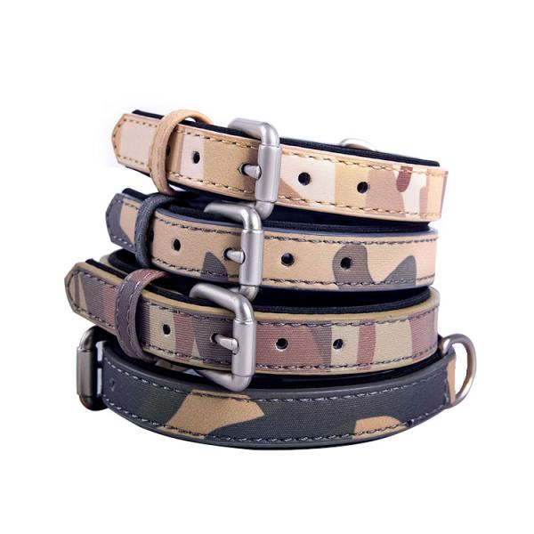 Wholesale Pet Collar Leash Dog Collars Plain Leather Premium Transparent