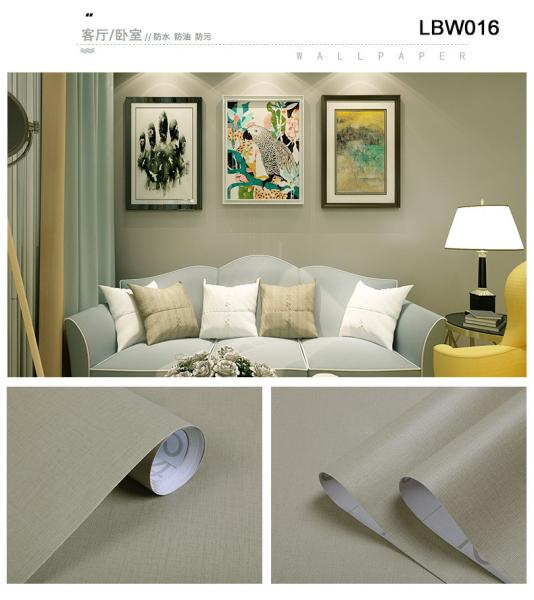 Add a Touch of Elegance with Our PVC Self Adhesive Non-woven Wallpaper Embossed Surface