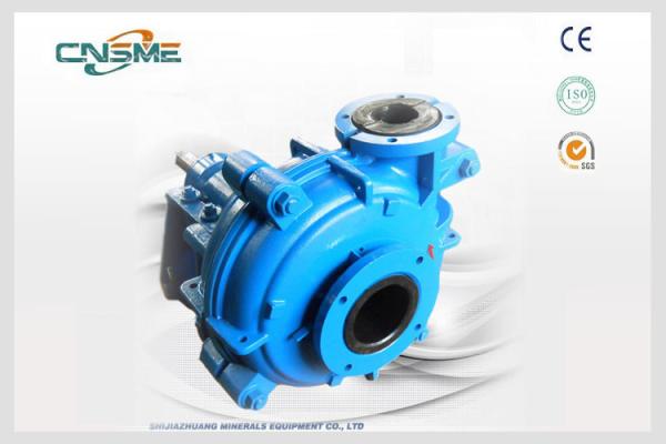 10 / 8 F Rubber Lined Slurry Pumps , Single Stage Natural Rubber Slurry Pump