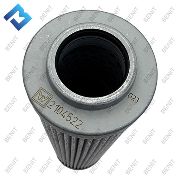 High Quality Hydraulic Oil Filter element Filter 2104522 for W2000 W210  Milling Machine