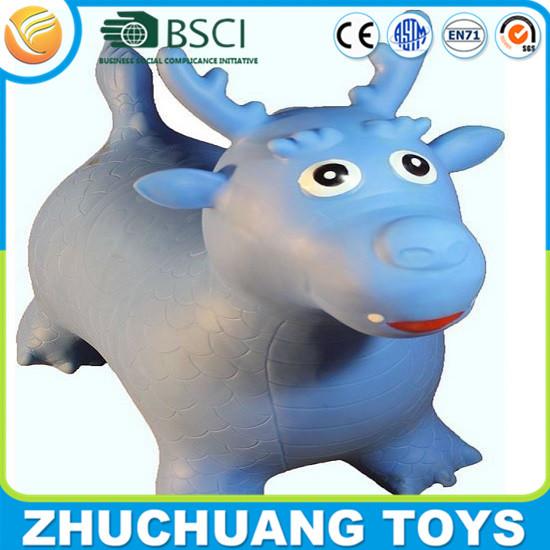 pvc inflatable giant chinese blue dragon
