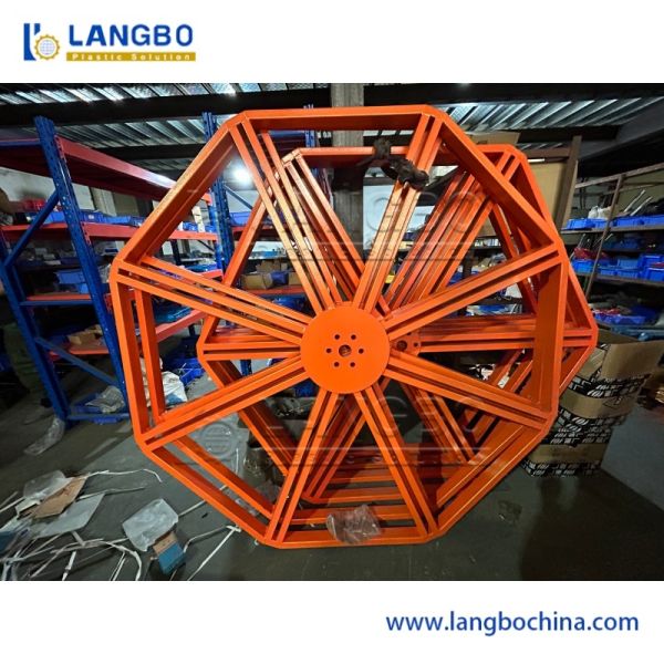 PE Pipe Coiler Machine Online Coiling With Tension Control Anti-Tangle