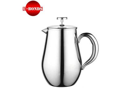 U-Bonds Ss304 8 Cup 1 Liter 34 Oz Coffee French Press Pot For Home Office 0.8mm French Coffee Pot