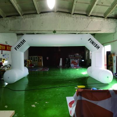 Arco de linha de chegada de entrada inflável para publicidade