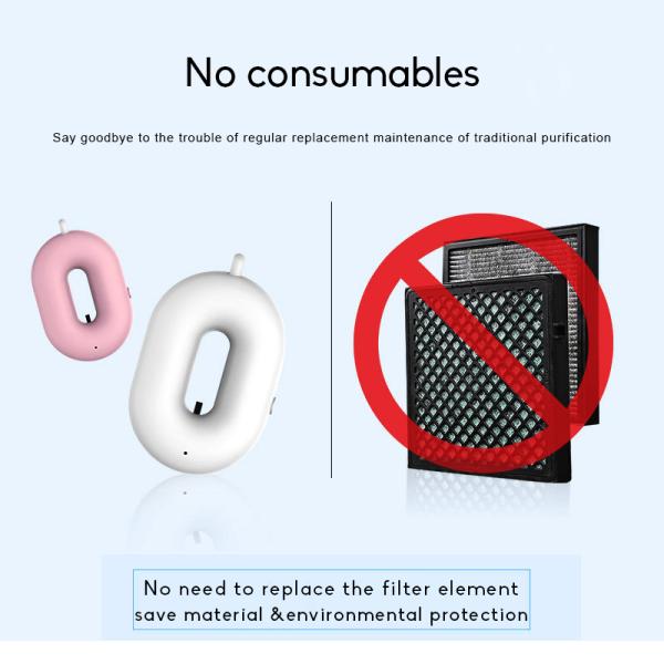 Ожерелье генератора озона офиса удаления 40 бактерий очистителя воздуха c пригодное для носки