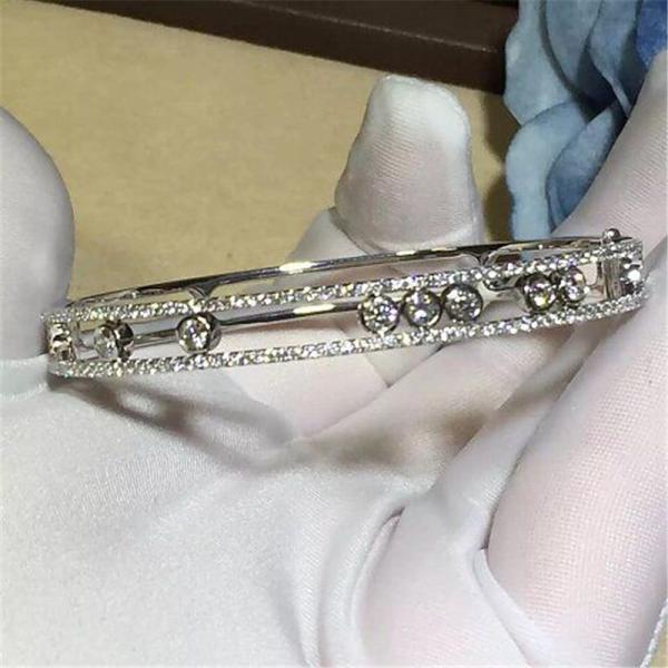  seven diamonds bracelet 18kt  gold   with yellow gold or white gold