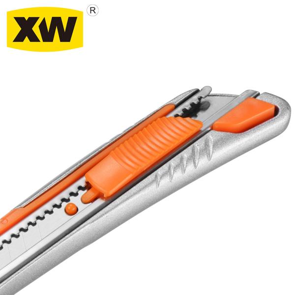 Aluminum Snap Off Blade Cutters 9mm Slide Locking Mechanism SX096