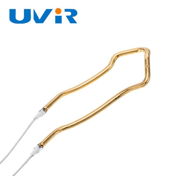 3D Золотая Галогенная Инфракрасная Нагревательная Трубка 150-6000 Вт Коротковолновая Лампа