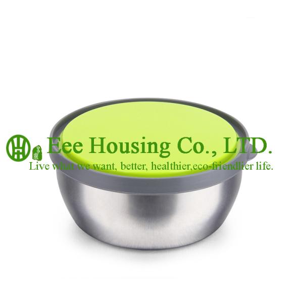 Stainless Steel+PP plastic cooking cookware kitchenware set,Fresh Keeping bowl,Lunch box,Storage box Kitchen