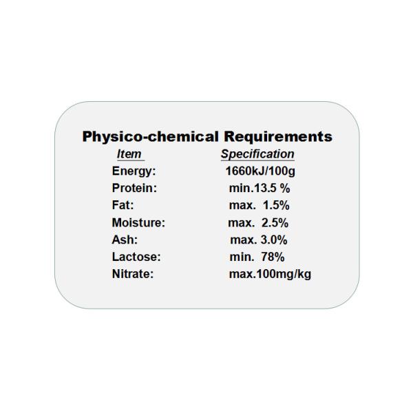 D90 порошок Whey молока козы ранга 25kg съестной обессоленный