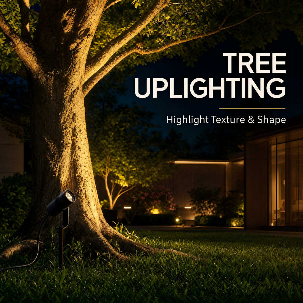 Low Voltage Outdoor LED Spike Light Waterproof Landscape Aluminum DC12-24V For Path Walkways