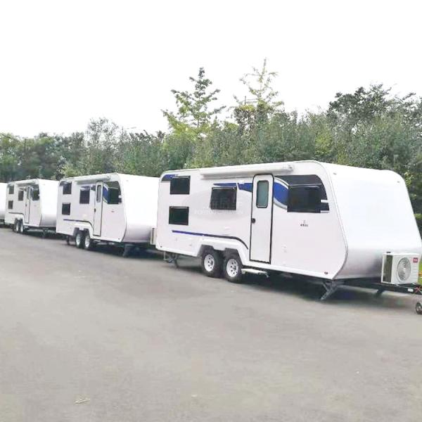 3.5m - трейлер туриста стеклоткани емкости воды трейлеров Rv стеклоткани 11m серый
