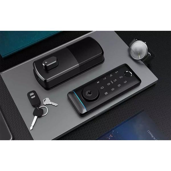 Aluminum Alloy Electronic Door Locks Intelligent WiFi Deadbolt Lock