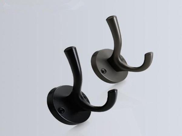 Simle Modern Cap Holder Brushed Brass Bag Holder Zinc Cloth Hook  Bathroom Hardware Fittings