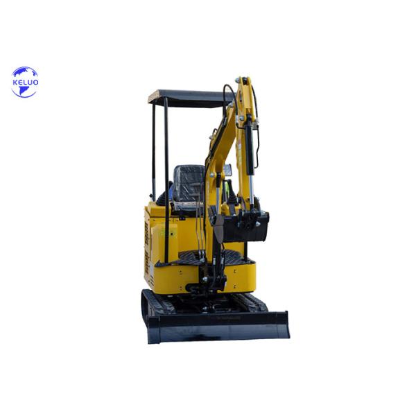 EE.UU. EPA Lll Mini Excavadora 1500kg Excavadora hidráulica de rastreo