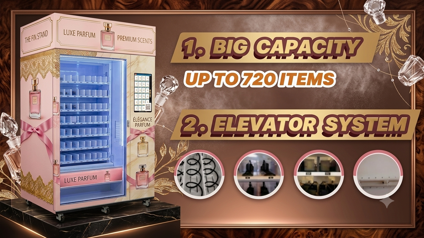 WEIMI Perfume Vending Machine Smart Commercial Fragrance Retail Solution for High-Traffic Locations
