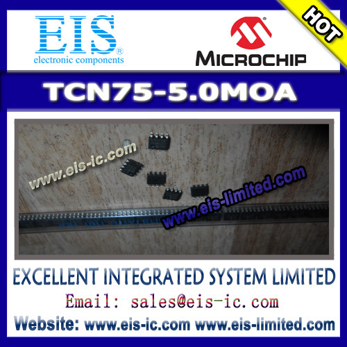 TCN75-5.0MOA - MICROCHIP - 2-Wire Serial Temperature Sensor and Thermal Monitor - Email: s