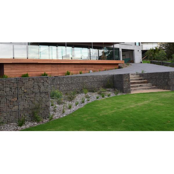 Архитектурноакустическая сваренная сетка Габионс размер 76,2 * 76,2 Мм для ландшафта